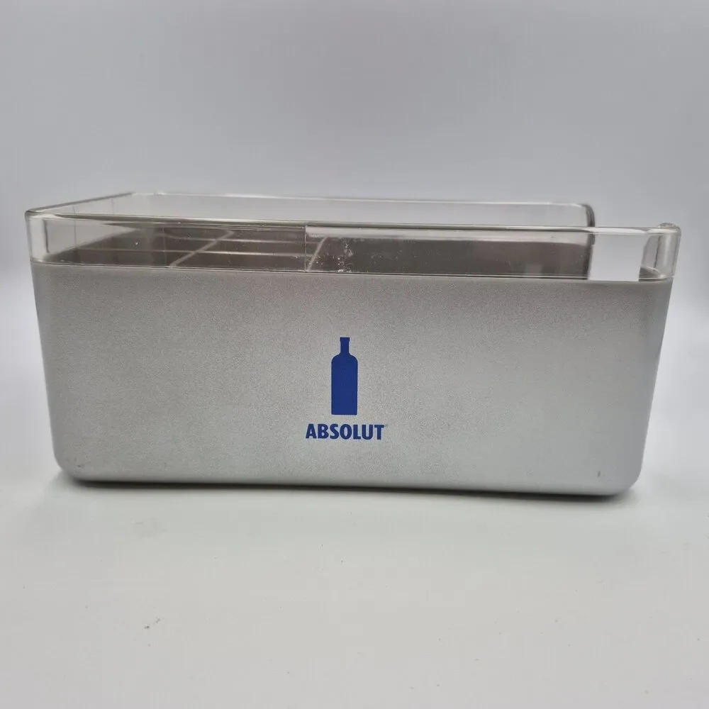 ABSOLUT VODKA BARWARE NAPKIN & STIRRER CADDY NEW